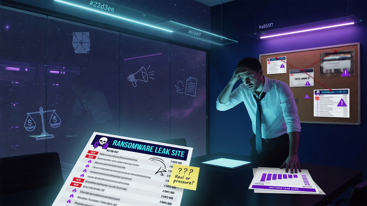 How Much Should You Believe a Ransomware Leak-Site Listing