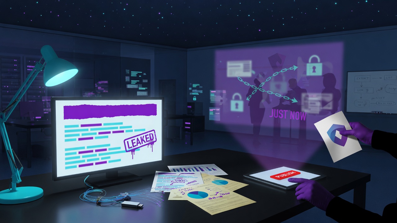 What a Leak-Site Listing Actually Establishes
