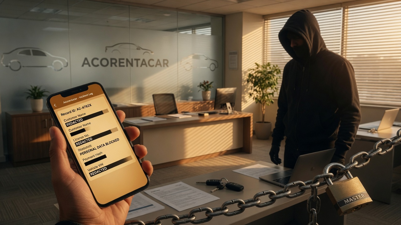 acorentacar Listed by mindware Ransomware Group