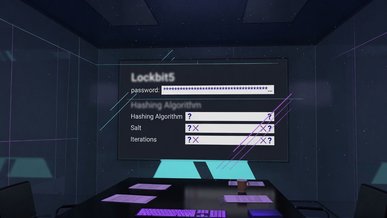 What the listing actually says about your password