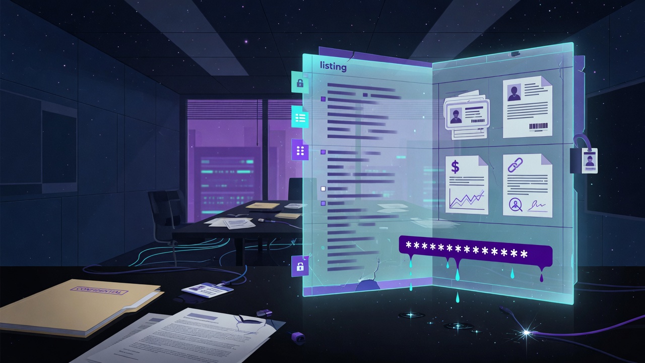 What the Listing Claims About Your Data