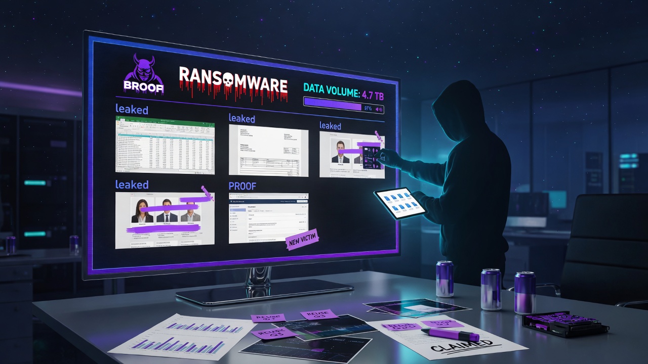 What a Ransomware Leak-Site Listing Actually Establishes