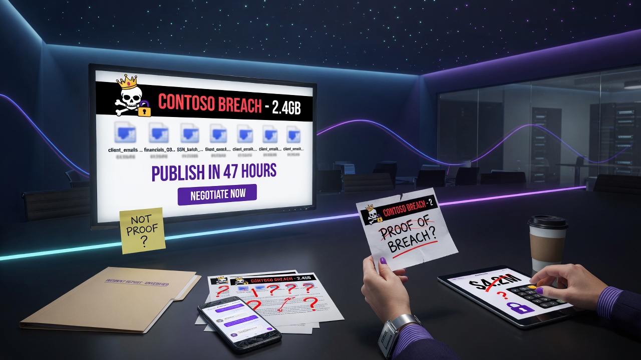How Much Should You Believe a Leak-Site Listing