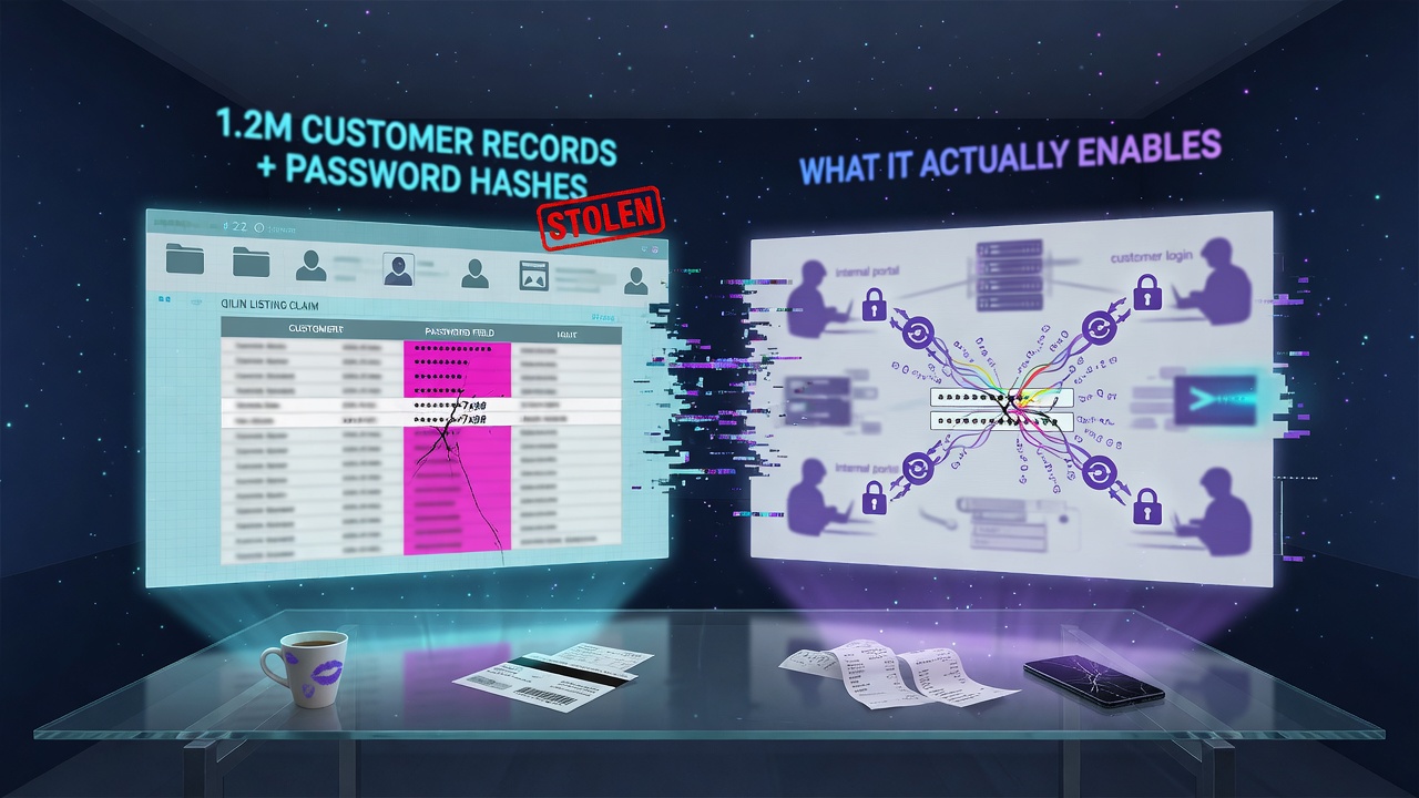 What the Listing Claims Was Taken and What That Actually Enables