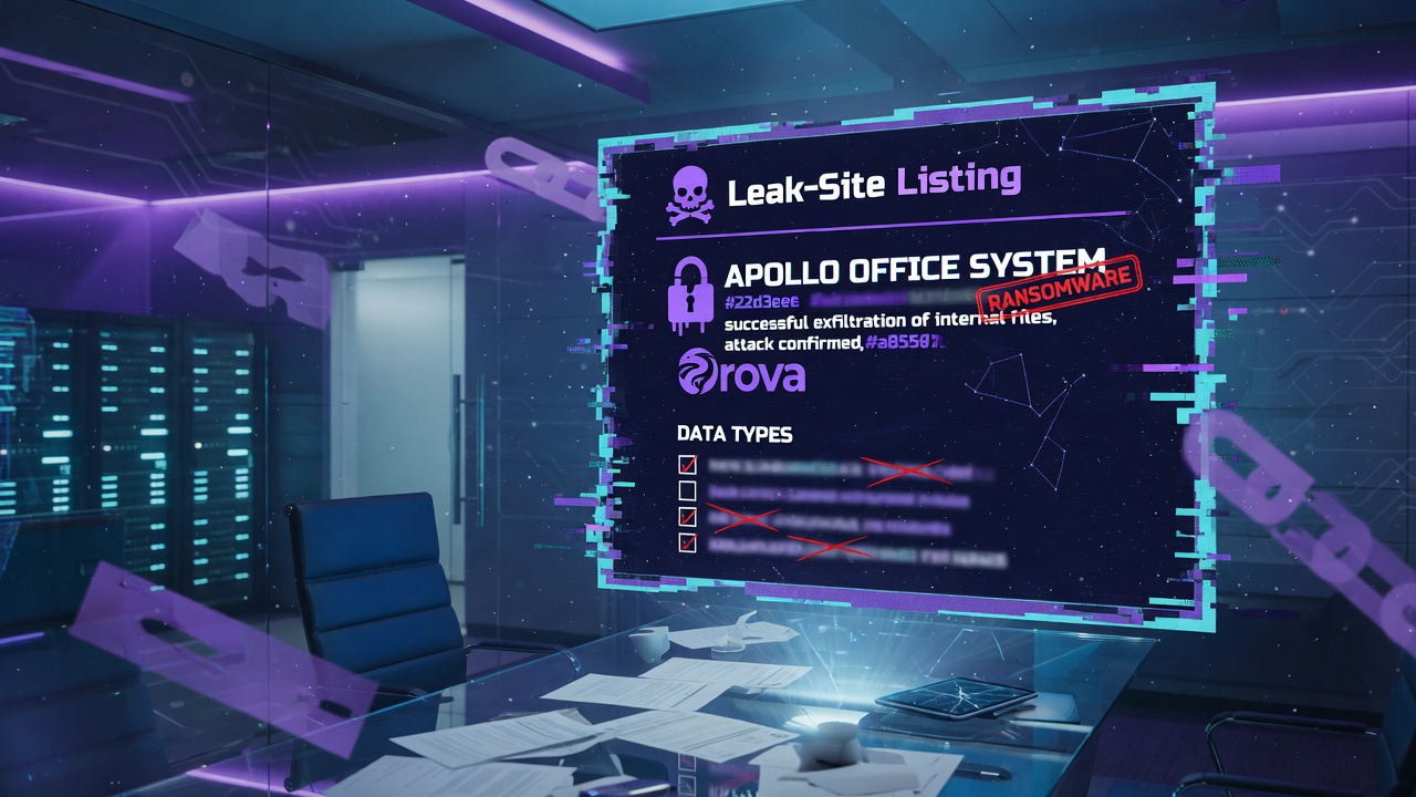 Details from the Leak-Site Listing