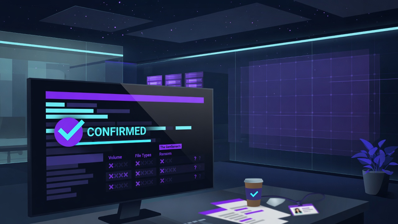 Confirmed Details from the Listing