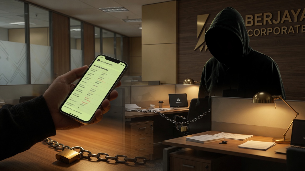 berjaya Listed by stormous Ransomware Group