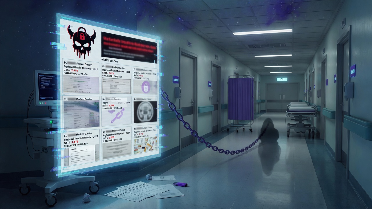 What a Ransomware Leak-Site Listing Actually Establishes
