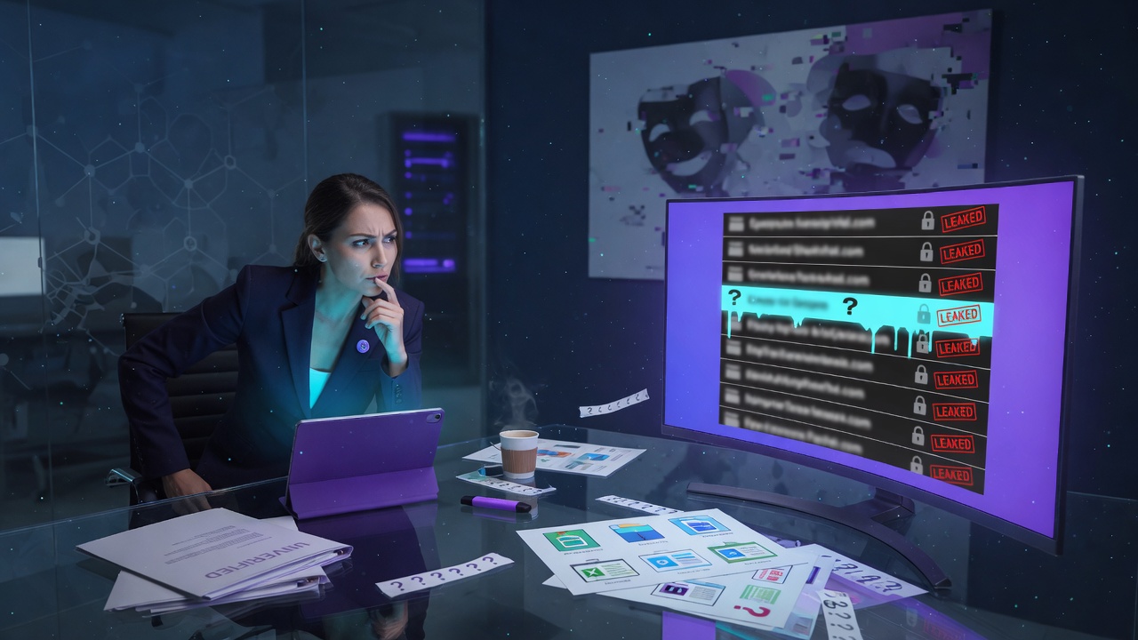 How Much Should You Believe a Leak-Site Listing?
