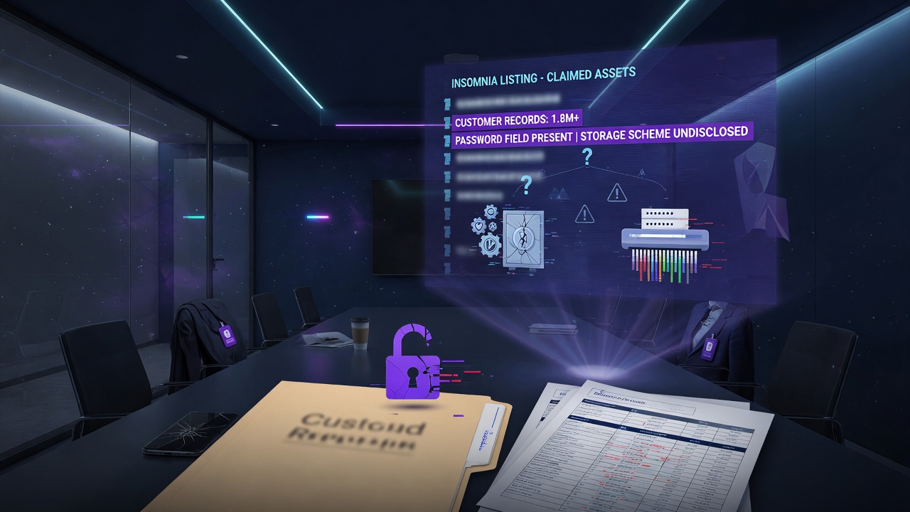 What the Insomnia Listing Claims About Your Data