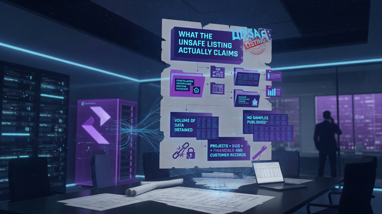 What the Unsafe Listing Actually Claims