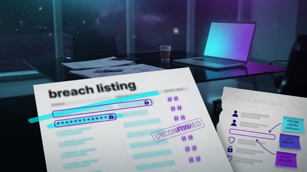 What the Listing Claims Was Taken