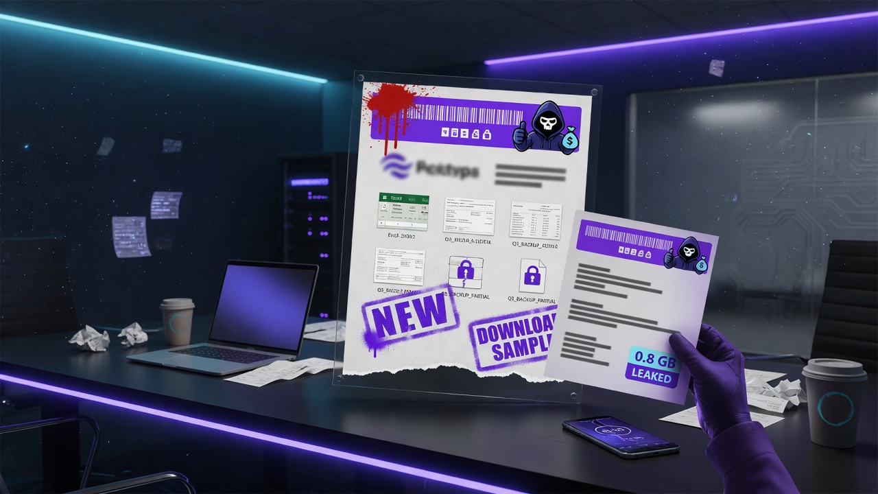 What a Ransomware Leak-Site Listing Actually Establishes