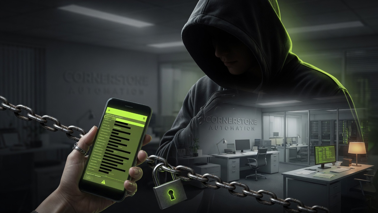 Cornerstone Automation Systems, LLC Listed by suncrypt Ransomware Group