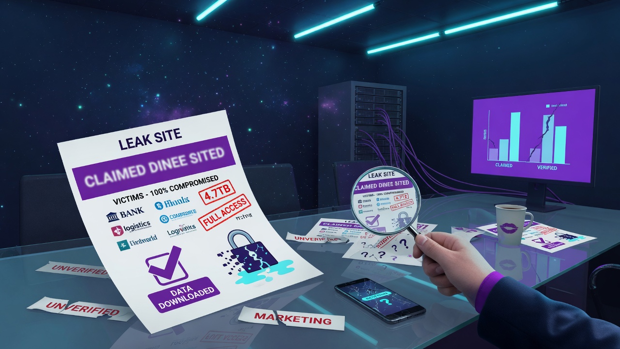 How Much Should You Believe a Leak-Site Listing