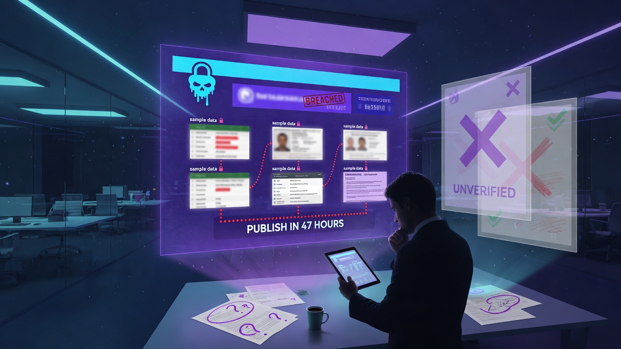 How Much Should You Believe a Ransomware Leak-Site Listing?