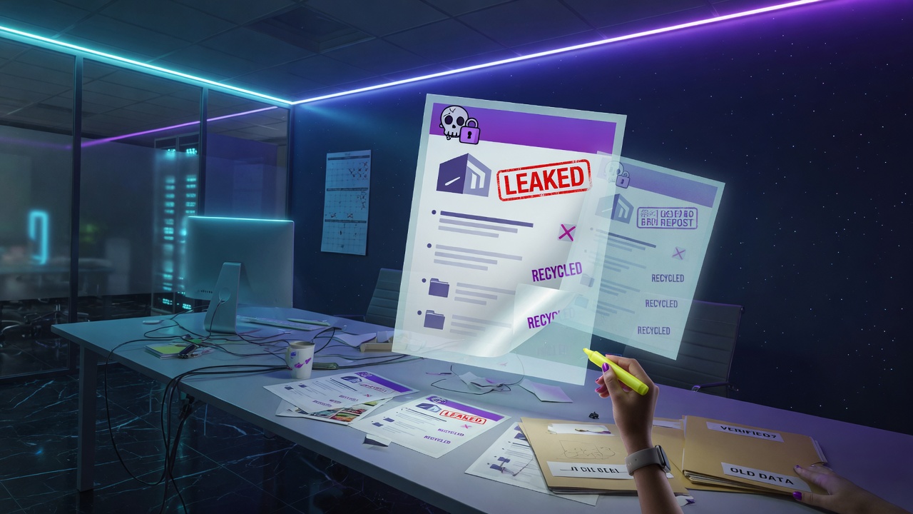 How Much Should You Believe an Unverified Leak-Site Listing?
