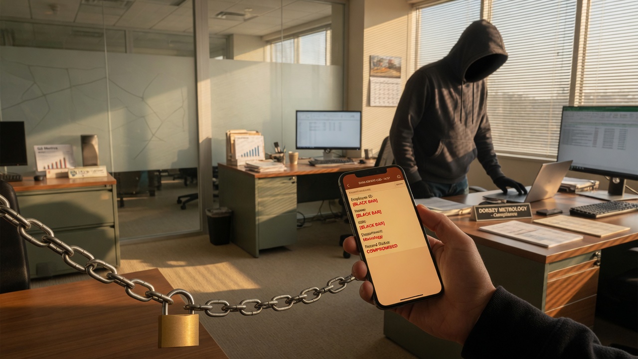 Dorsey metrology Listed by bianlian Ransomware Group