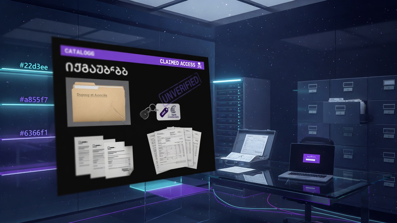 What the Lockbit5 Listing Actually Shows