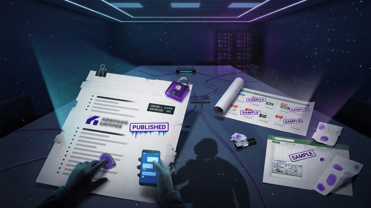 What a Leak-Site Listing Actually Establishes