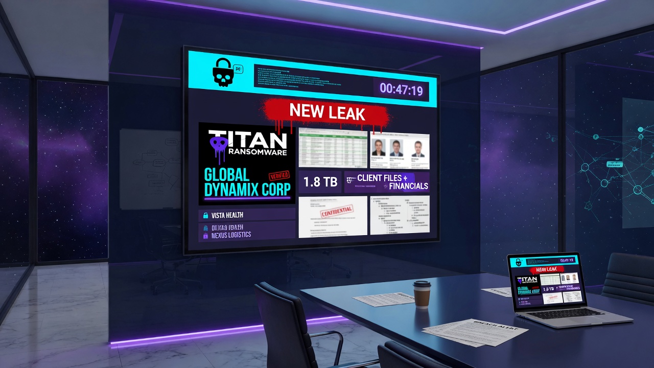 What a Ransomware Leak-Site Listing Actually Establishes