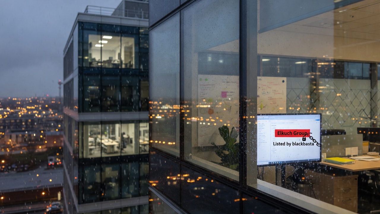 Elkuch Group Listed by blackbasta Ransomware Group