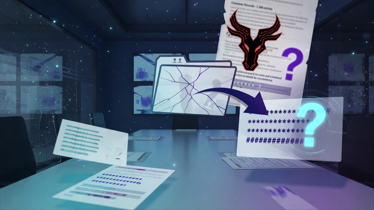 What the Qilin Listing Claims About Your Account Data