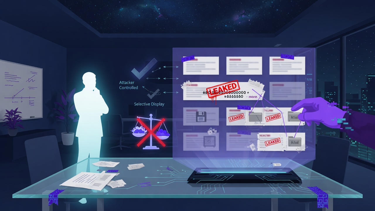 What a Leak-Site Listing Does and Does Not Establish