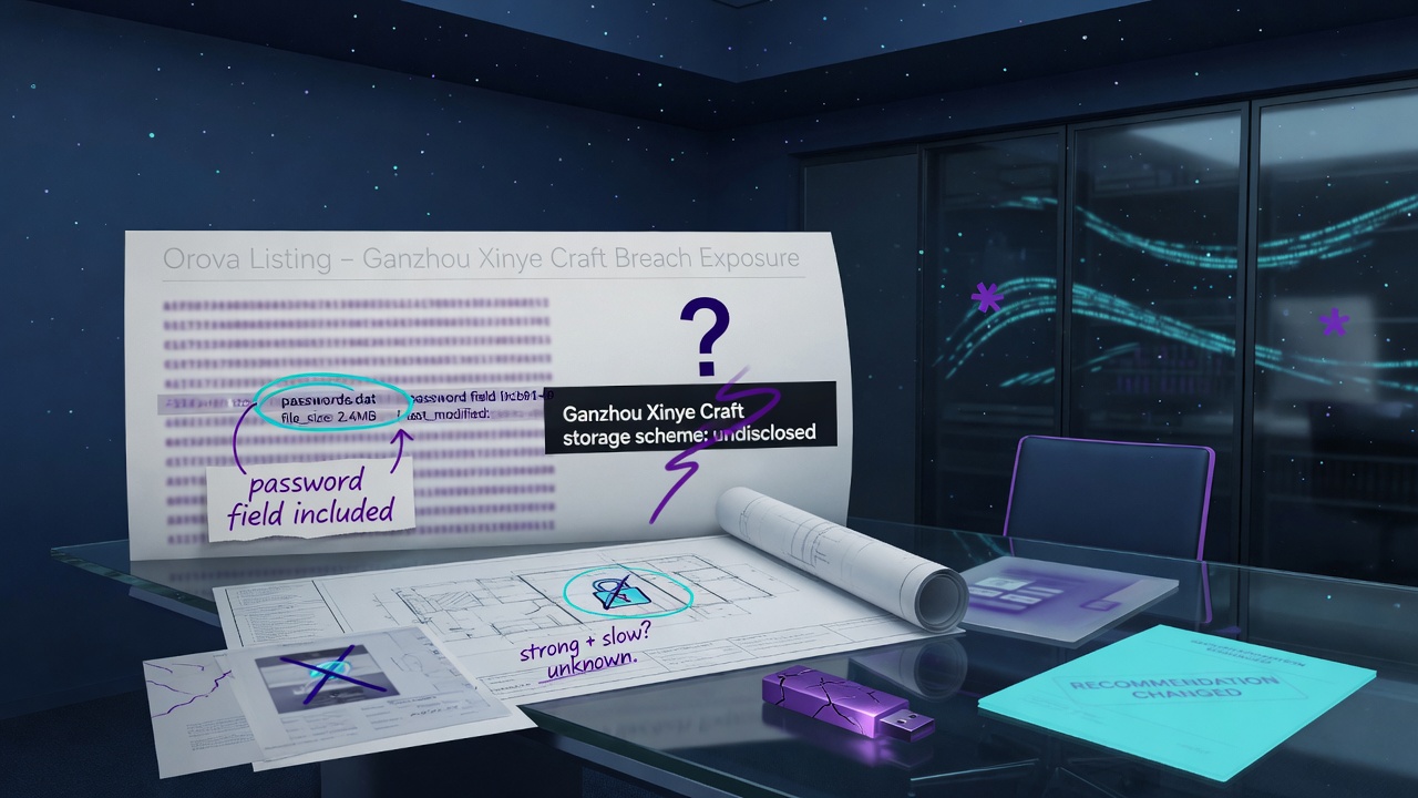 What the Orova Listing Actually Shows About Your Information