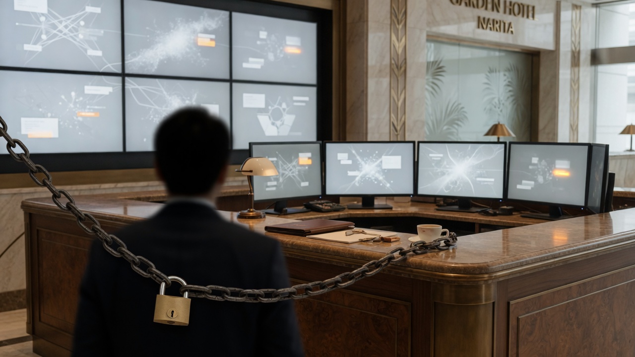 Garden Hotel NARITA Listed by donutleaks Ransomware Group