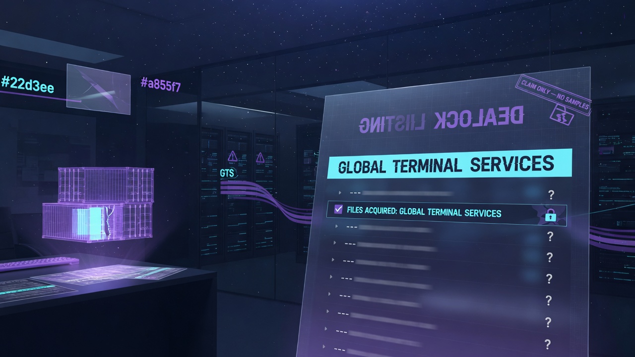 What the Deadlock Listing Actually Claims