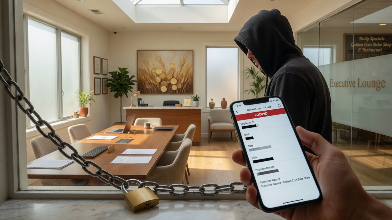 Golden Coin Bake Shop and Restaurant Listed by bianlian Ransomware Group