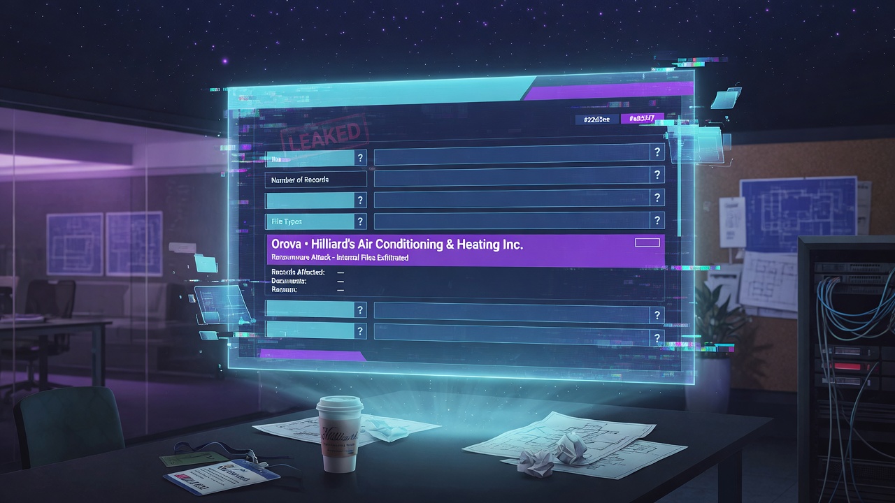 Details from the Leak-Site Listing