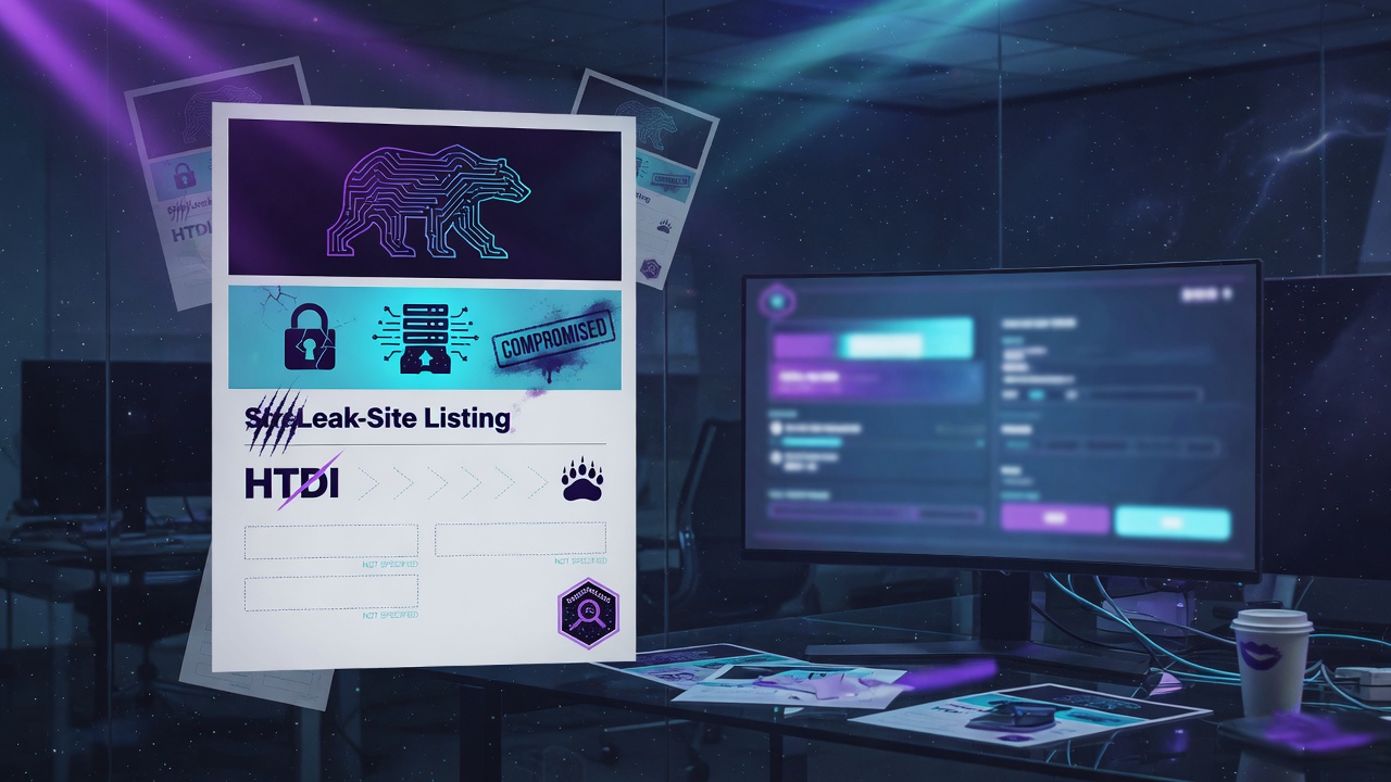 Details from the Leak-Site Listing