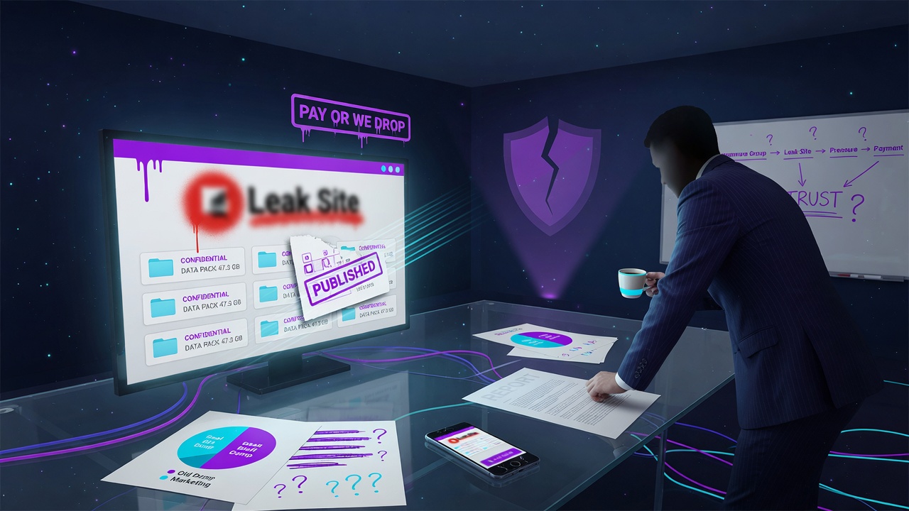 How Much Should You Believe a Leak-Site Listing?