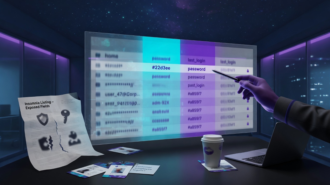 What the Insomnia Listing Actually Shows About Your Account