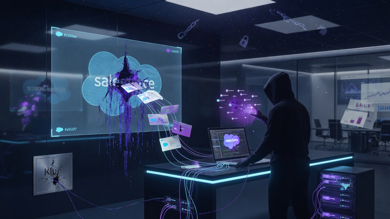 Attackers targeted Salesforce data