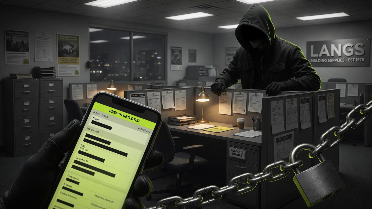 Langs Building Supplies Listed by lorenz Ransomware Group