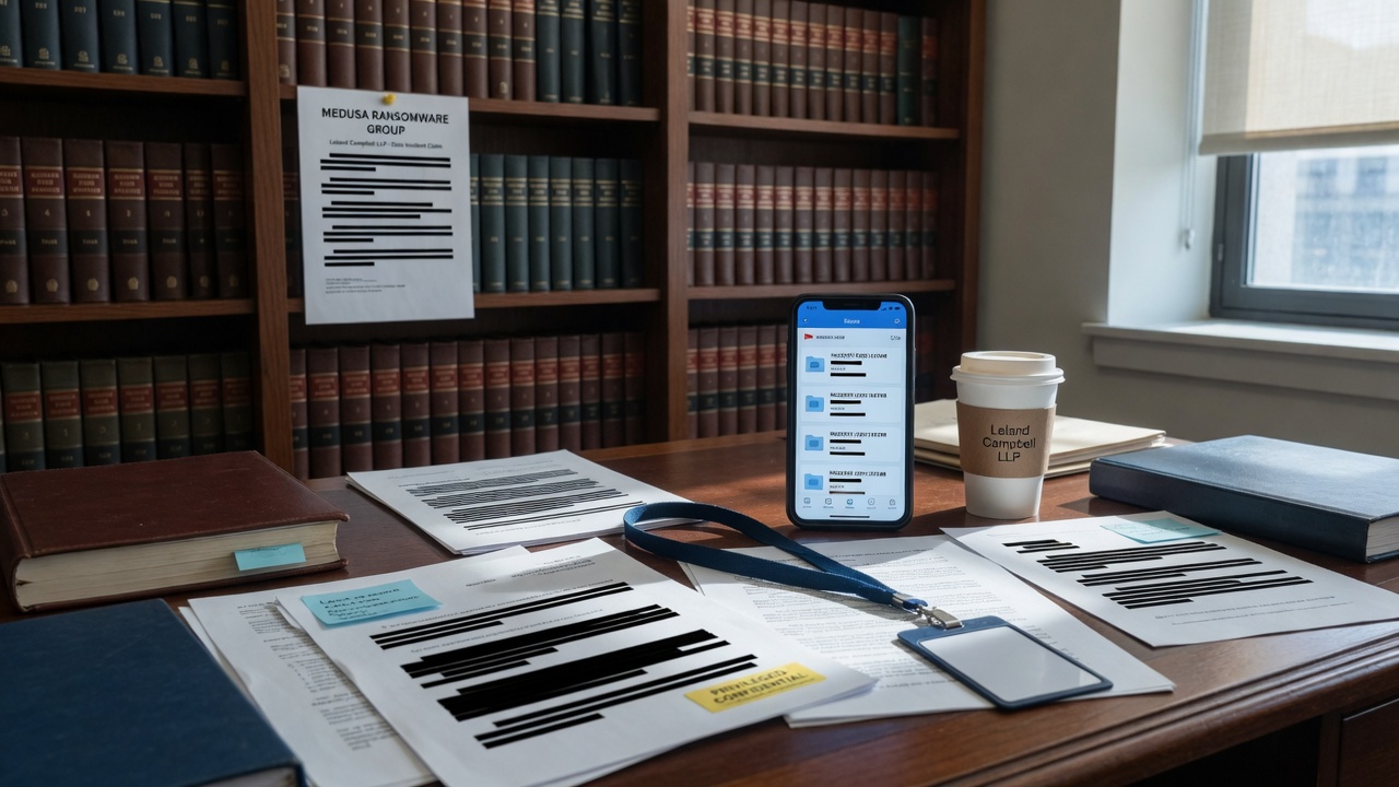 Leland Campbell LLP law firm Listed by medusa Ransomware Group
