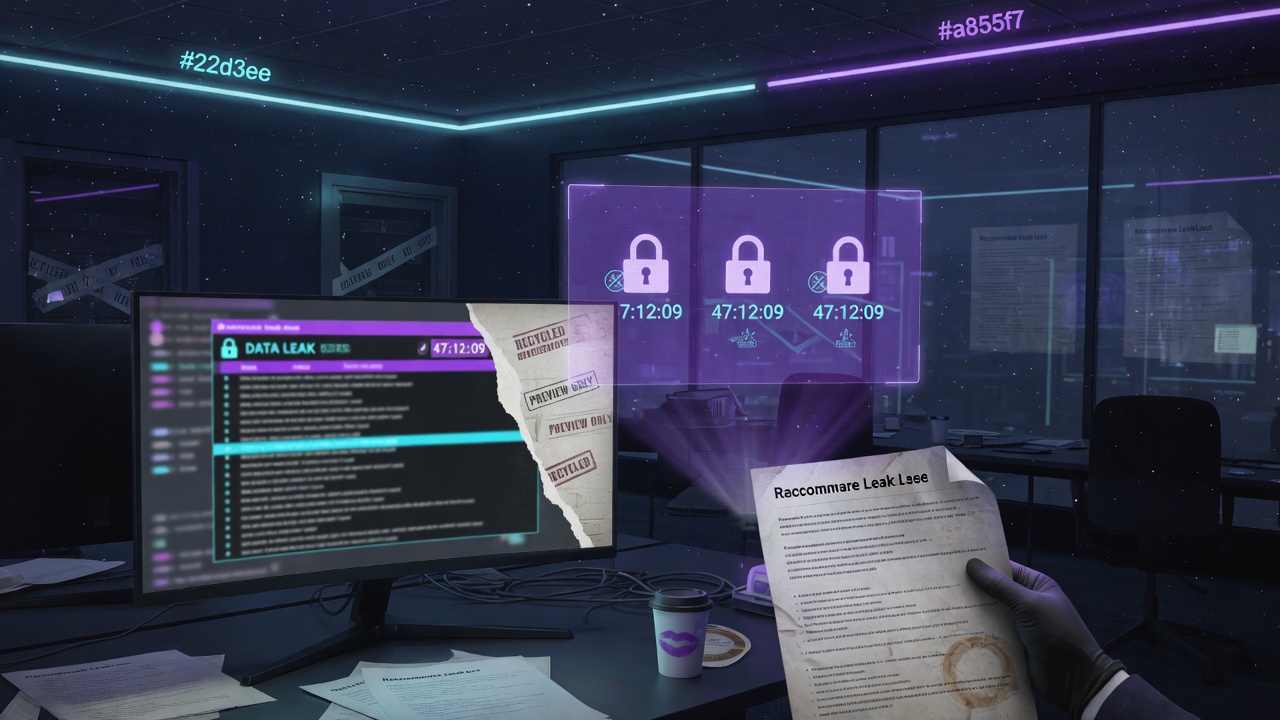 How much should you believe a ransomware leak-site listing
