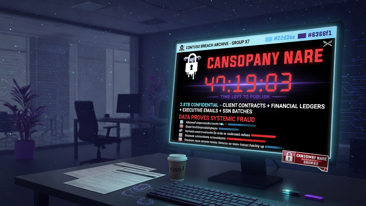 What a Ransomware Leak-Site Listing Actually Establishes