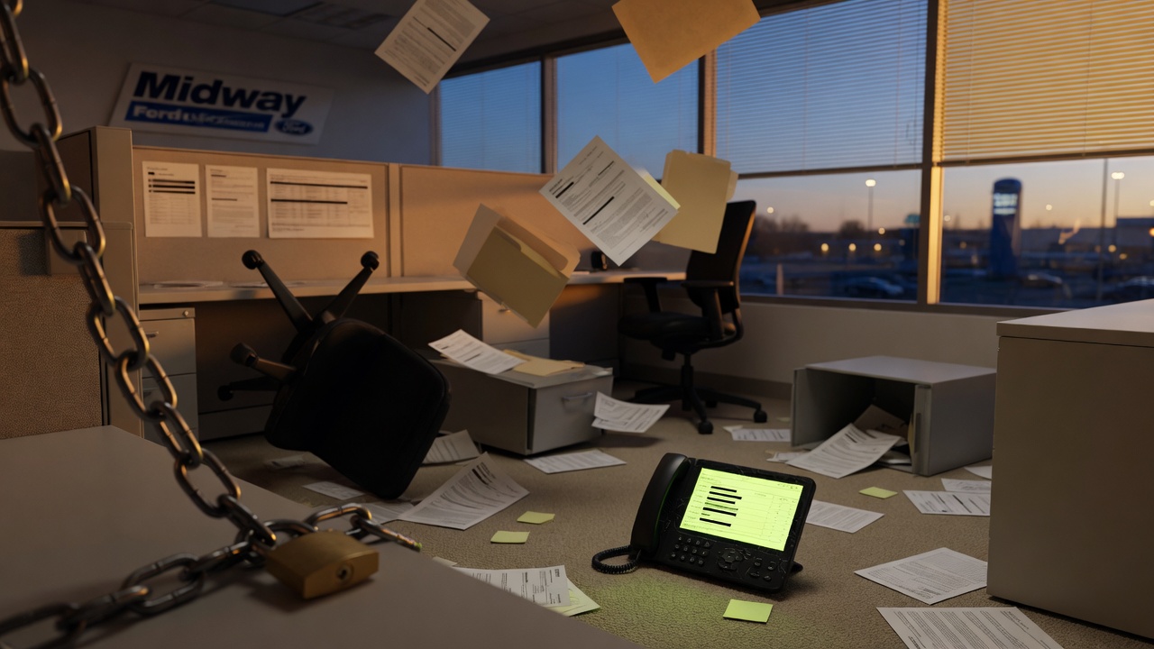 Midway Ford Listed by 8base Ransomware Group