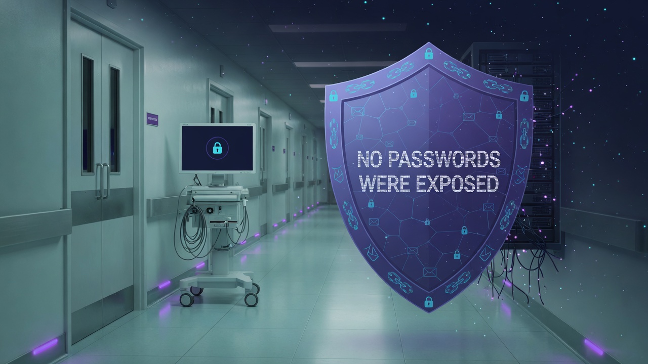 No Passwords Were Exposed