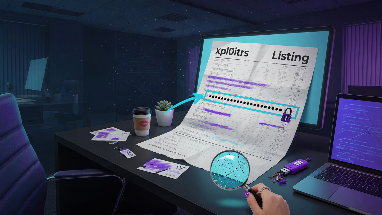 What the xpl0itrs Listing Actually Shows About Your Account