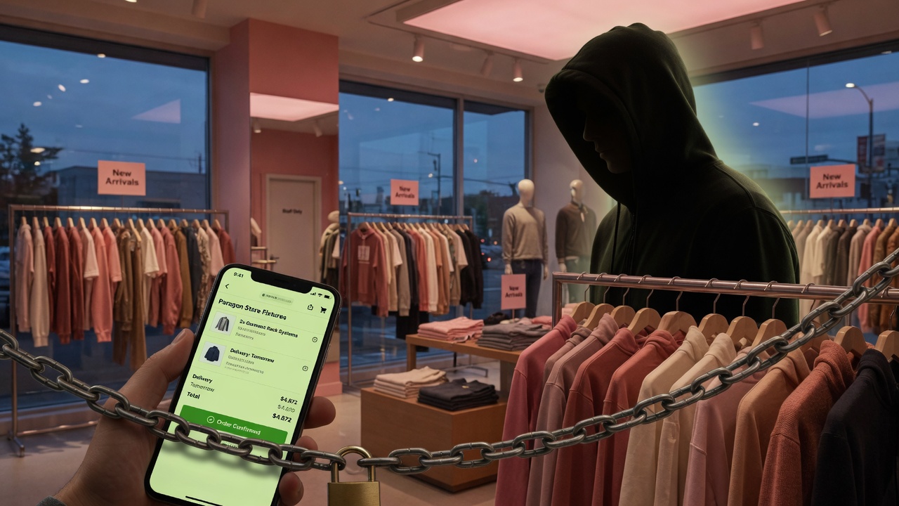 Paragon Store Fixtures Listed by interlock Ransomware Group
