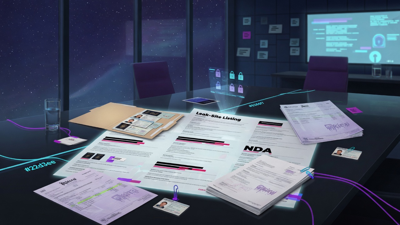 Details from the Leak-Site Listing