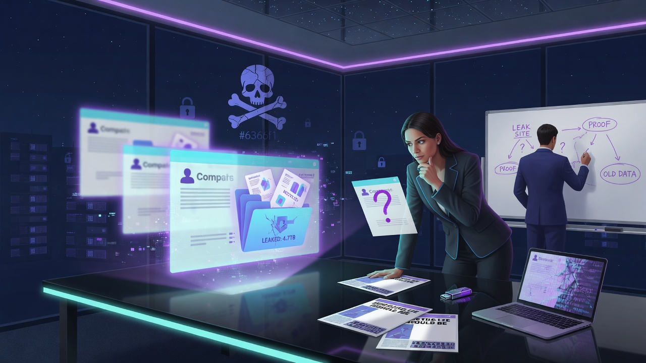 How Much Should You Believe a Ransomware Leak-Site Listing?