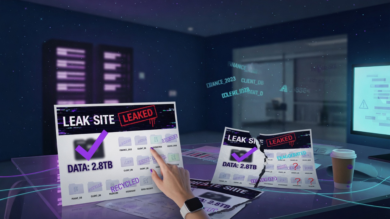How Much Should You Believe a Ransomware Leak-Site Listing?
