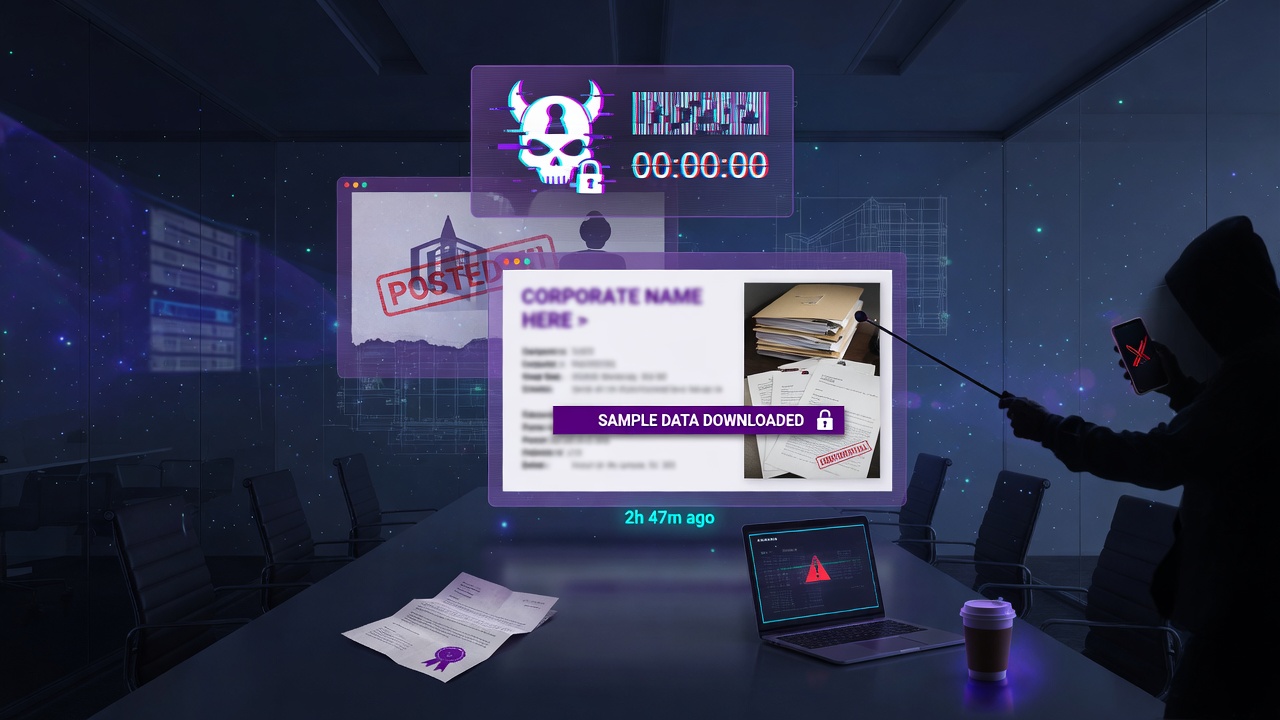 What a Leak-Site Listing Actually Establishes