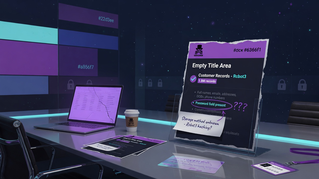 What the Listing Claims About Your Data